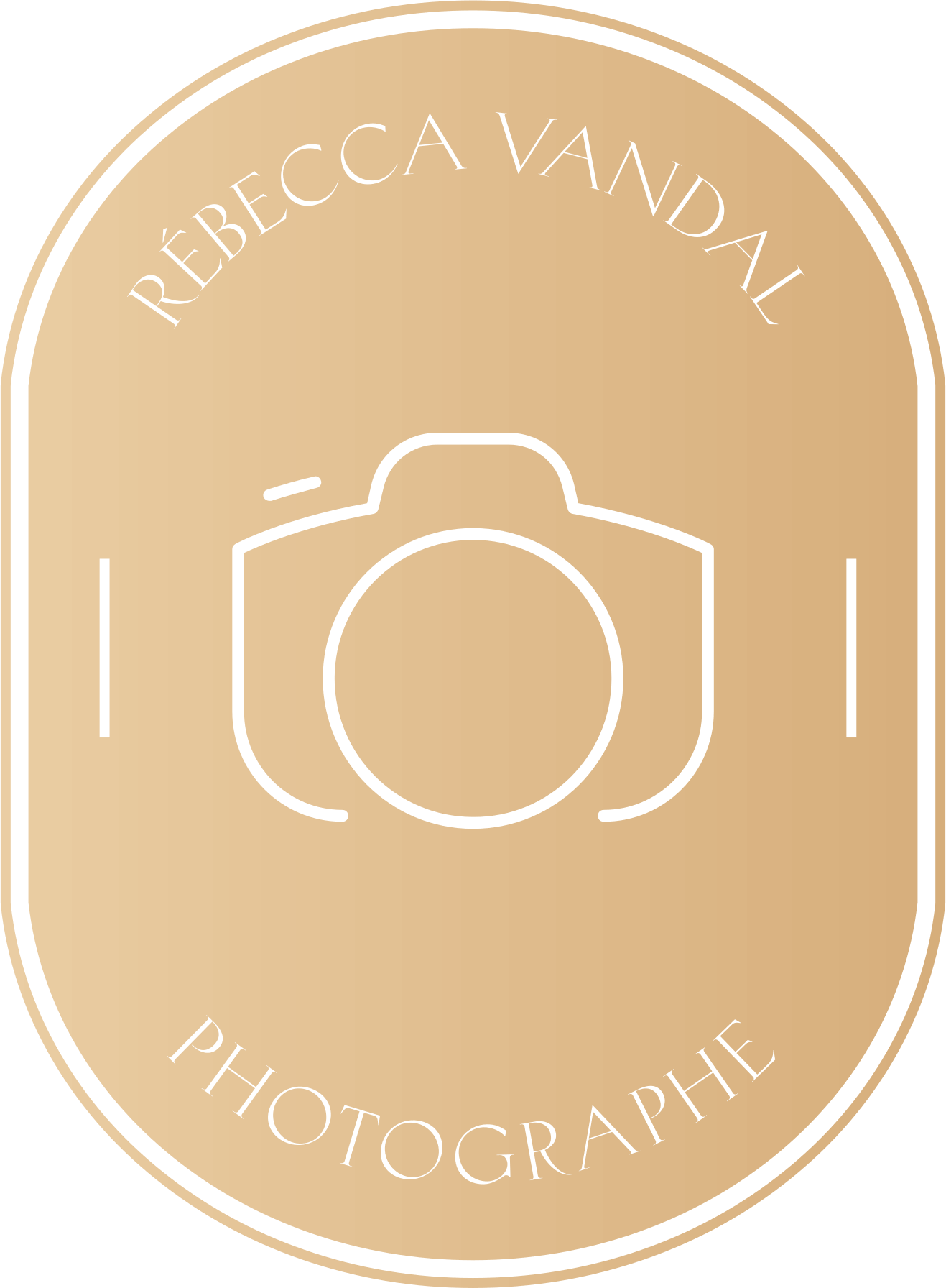 Logo de Rébecca Vandal, photographe.