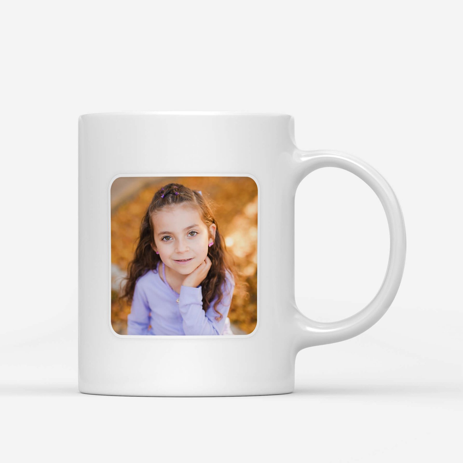 Tasse en céramique personnalisée avec une photo
