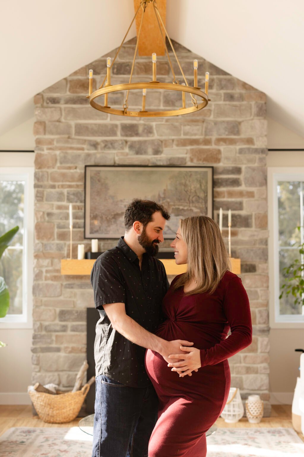 Séance maternité à Granby — Rébecca Vandal, photographe à Granby