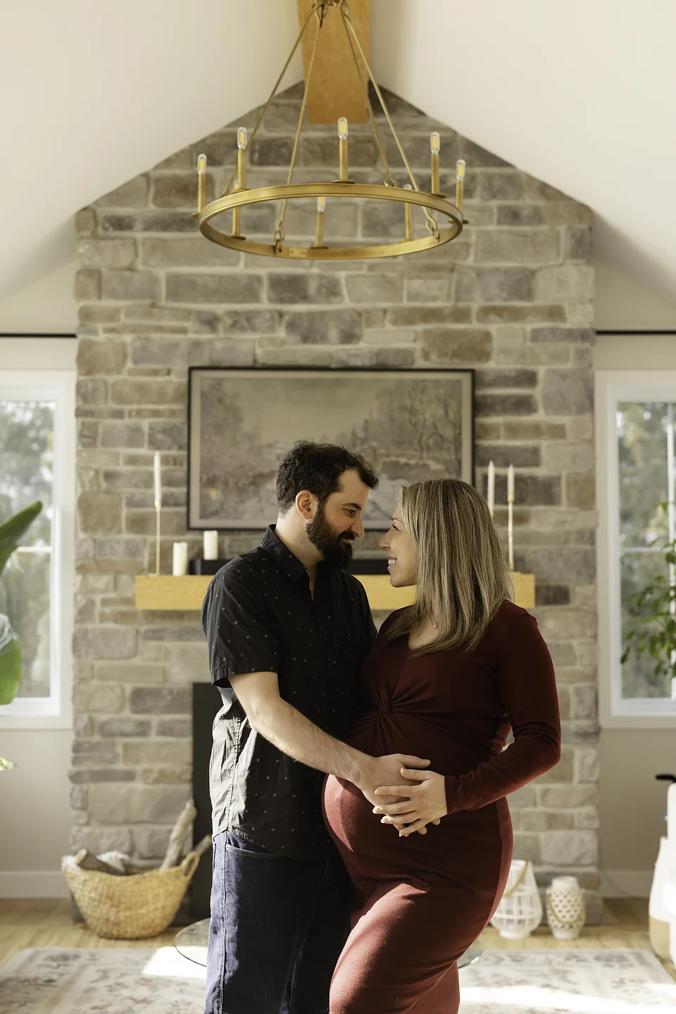 Séance maternité à Granby — Rébecca Vandal, photographe à Granby